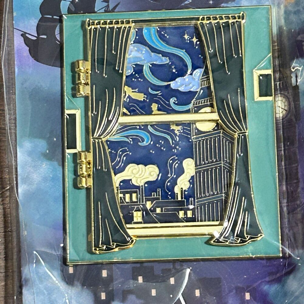 Peter Pan Window Collectible Pin Litjoy Crate - Picture 2 of 3